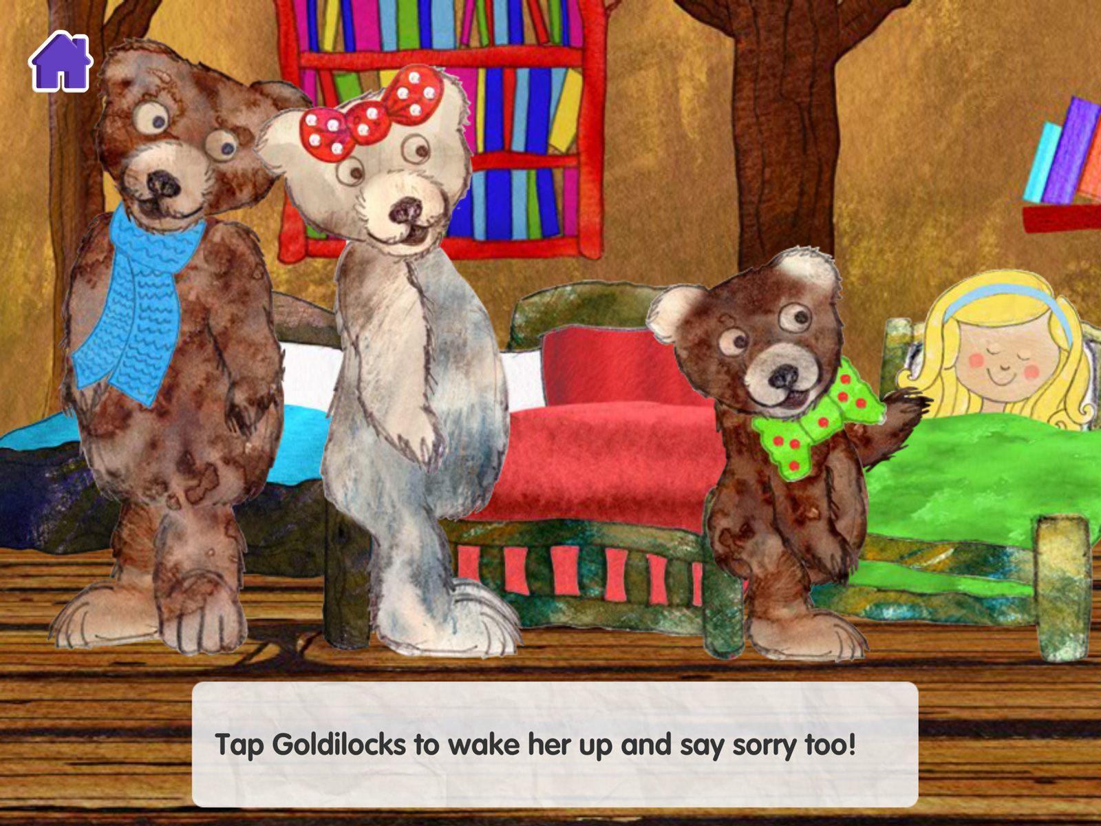 CBeebies Storytime - Goldilocks iPad 08